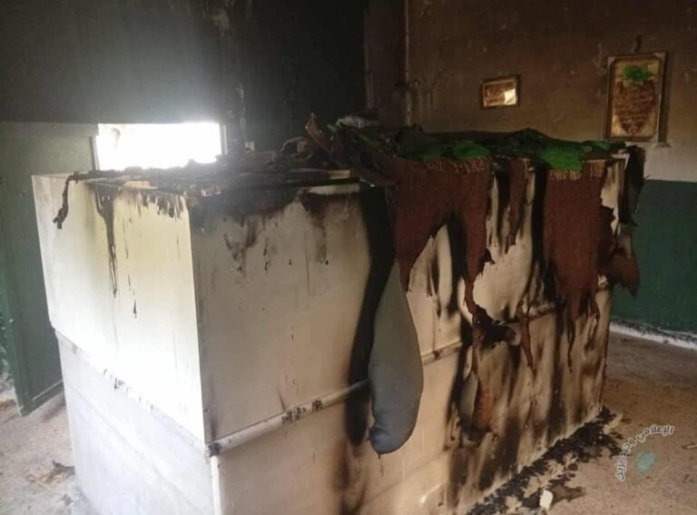 حرق مقامات دينية للطائفة العلوية في ريف طرطوس Burning-of-Alawite-Religious-Shrines-in-Rural-Tartous